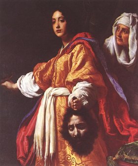 Judith with the Head of Holophernes, by , 1613 (, Florence