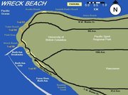 Wreck Beach Map