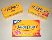 Assorted Juicy Fruit packaging