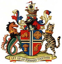 Arms of Ellesmere Port and Neston Borough Council