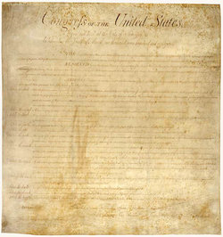 The first ten Amendments to the U.S. Constitution make up the Bill of Rights.