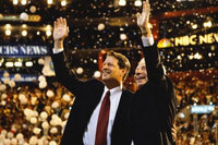 Al Gore made history when he picked Joe Lieberman to be his running mate in 2000.