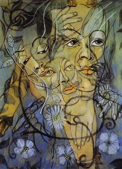 Francis Picabia, Hera,  c. , oil on cardboard, 105 x 75 cm, private collection.