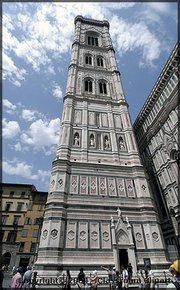 The Duomo in Florence is constantly being cleaned to remove the effects of pollution