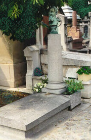 Manet's Tomb at Passy Cemetery.