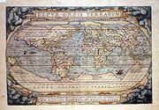 Terra Australis is the large continent on the bottom of the map