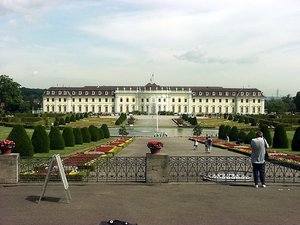 View of the upper grounds of Ludwigsburg Palace