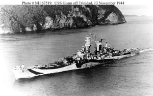 USS Guam in 1944
