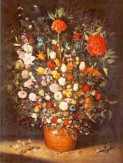 Bouquet, painted 1603.