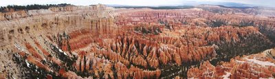  Bryce Canyon, seen here from Bryce Point, is a giant natural . Ebenezer Bryce, the "discoverer" of the canyon is said to have described it as "a helluva place to lose a cow.".