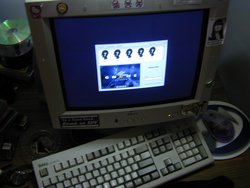 Display and keyboard