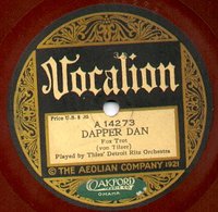 1921 Vocalion label