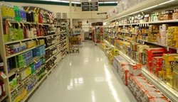 Beer and wine aisle