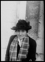 Alice B. Toklas, photographed by , 1949
