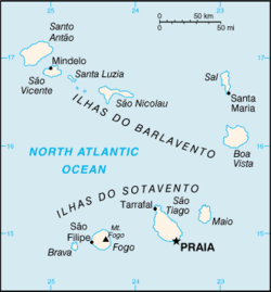  Cape Verde satellite image
