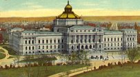 Main Library of Congress Building at the start of the 20th century