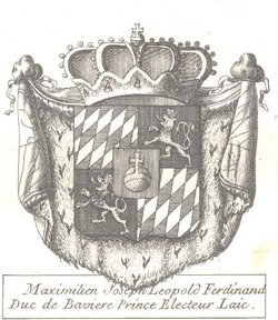 The Arms of Maximilian, Duke of Bavaria, Arch-Steward and Prince-Elector
