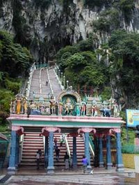 The , a Hindu shrine and a tourist attraction near Kuala Lumpur