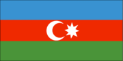 Flag of Azerbaijan, currently the only official flag of the exclave