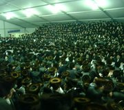 A Hasidic celebration in Borough Park, New York