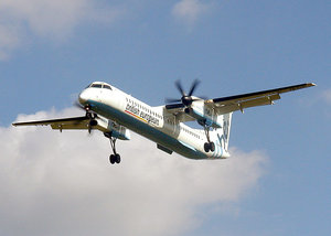 Bombardier (de Havilland Canada) Dash 8 of British European Airlines