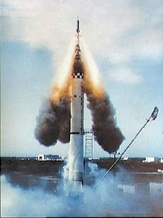 MR-1 launching the escape rocket.(NASA)