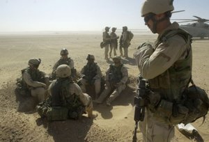 More Force Recon Marines in Iraq during Operation Iraqi Freedom.
