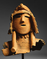A Haniwa figurine (3-5rd century AD)