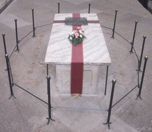 Grave of Otto I in  