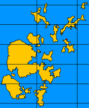 Papa Stronsay shown within Orkney Islands