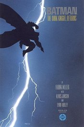 The Dark Knight Returns #1. Art by Frank Miller