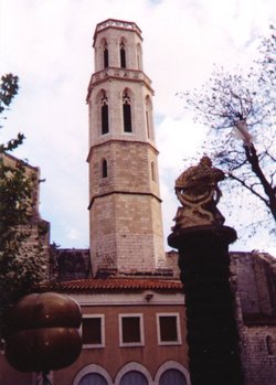 Town church tower, Figueres