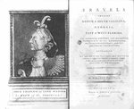 Frontispiece and title page of "Travels"