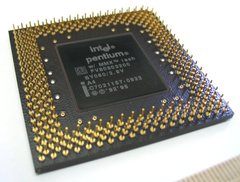 Pentium MMX - bottom view