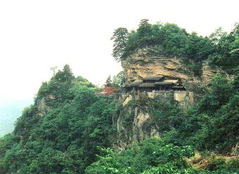 Cliffside Temple at Wudangshan