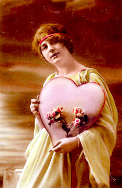 Valentine's Day postcard, c. 1910