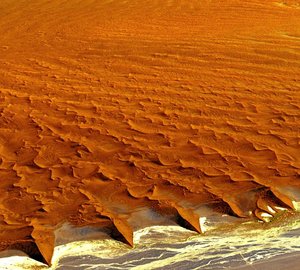 High dunes in the Namib desert