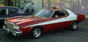 a 1975 Gran Torino, a copy of the distinctive car of the title characters