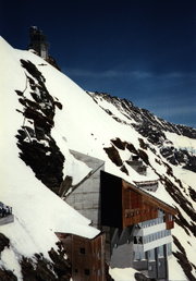 Buildings at the Jungfraujoch