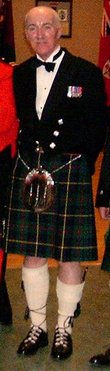Formal Highland regalia,  and Prince Charlie jacket for Black tie.