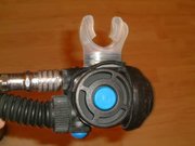 A diving regulator demand valve and BCD inflation valve