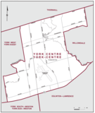 Electoral district of York Centre, Source: Elections Canada