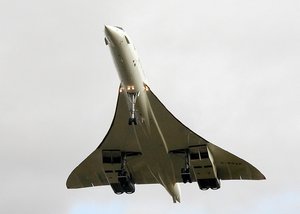 Concorde on its last flight