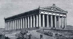 Illustration of the Parthenon, Image provided by Classroom Clipart (http://classroomclipart.com)