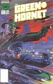 The Green Hornet (above) and Kato (below).