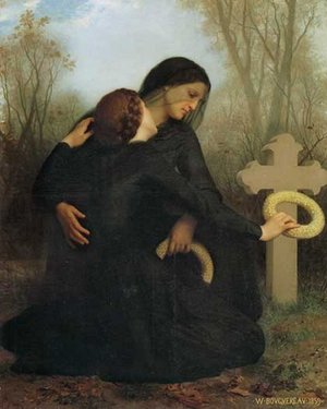 All Souls' Day by William Bouguereau