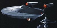 The USS Enterprise (NCC-1701), a Constitution class starship in 2267