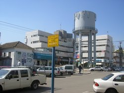 Historical water tower from the 1920's in the center of Afula