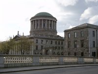 The Four CourtsThe headquarters of the Irish judicial system since 1804. The Court of Common Pleas was one of the four courts that sat there.