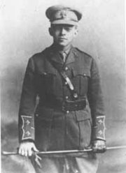 Zeev Jabotinsky in uniform